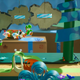 Illustration for article titled The Best Part Of iYoshis Crafted World/i Is The Scenery